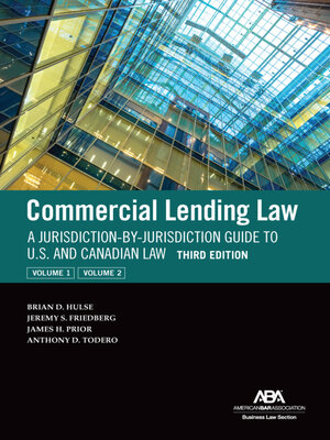 cover image of Commercial Lending Law
